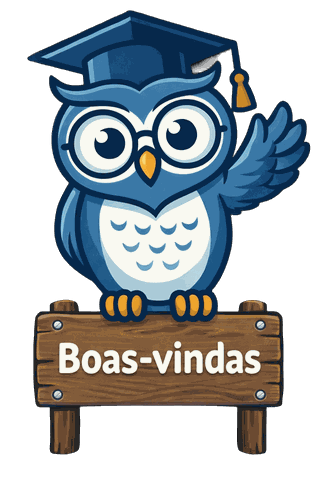 Coruja do MAI dando boas-vindas
